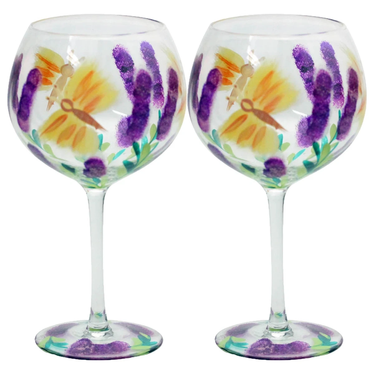 Bicchiere Da Gin Con Libellula Lesser & Pavey | Regalo Di Lusso Unisex Disegnato Da Lynsey Johnstone - 3