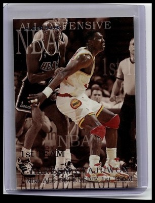1994-95 Fleer - All-Defensive Team Hakeem Olajuwon #3