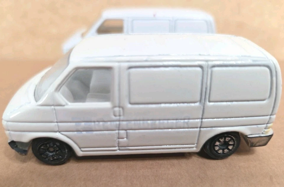 Lot of Two Vans 🚐 Renzenberger Railway Worker Transport By Welly  - Image 2 of 4