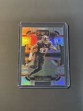 2023 Panini Select Concourse Silver Die-Cut Prizm #5 Calais Campbell Atlanta