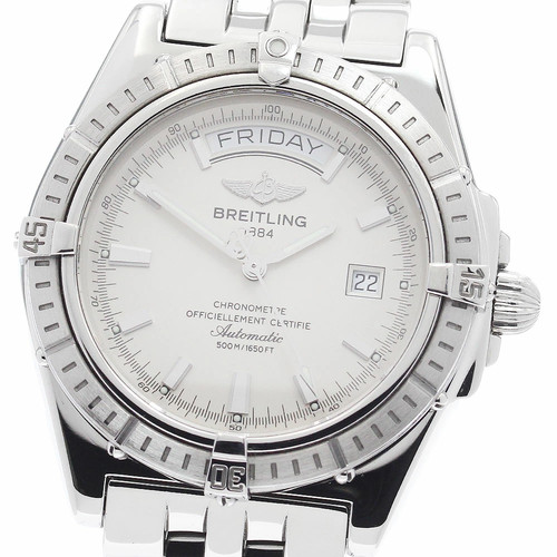 BREITLING A45355 Head Wind Day Date Automatic Winding Men