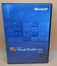RARE MICROSOFT VISUAL STUDIO 2005 TEAM SYSTEM BETA 2 SOFTWARE (3 CD's)