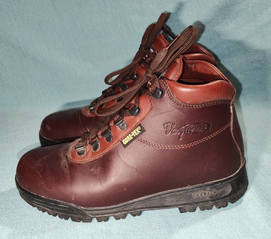 Chaussures Randonnée Vasque Gortex Femme 9.5 US - Gris/vert/marron, Sans Semelles