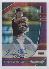 2020 Panini Prizm Draft Picks Red & Purple Hyper Hayden Cantrelle Auto 0w7