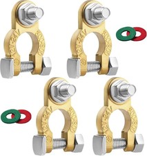 "Conectores de Terminal de Bateria 1-2 Pares Terminales Bateria Tornillo M8X21 m