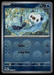 Oshawott 021/086 Scarlet & Violet: White Flare – Poke Ball Pattern