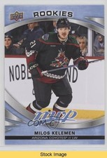 2023-24 Upper Deck MVP Rookies SP Rookies Milos Kelemen #230 READ 1p2j