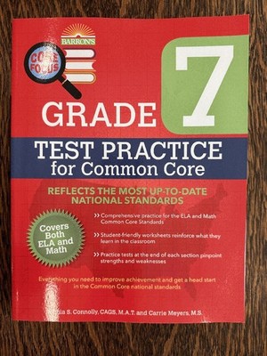Core Focus Grade 7: Test Practice for Common Core (Barron's Core Focus)