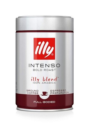 Illy Intenso Ground Espresso Coffee, Bold Roast, Intense, Robust And - 8.8 Ounce