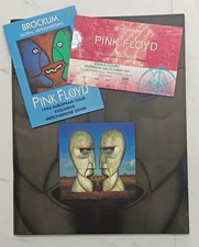PINK FLOYD~European Tour 1994~Programme,Ticket Stub and Merch Booklet~Ex condit.