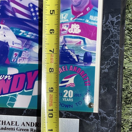 MICHAEL ANDRETTI Andretti Green Racing Límited Edition 16 Of 50 Signed - Picture 5 of 18