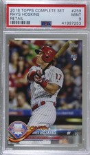 2018 Topps Complete Sets Variation Rhys Hoskins #259 PSA 9 MINT 1c7