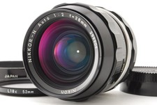  MINT Nikon Nikkor Non Ai 28mm F/2 Auto N Wide Lens w/HN-1 From JAPAN