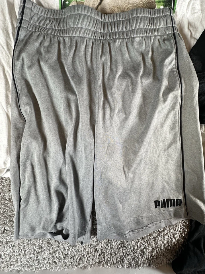 Boys 10/12 Clothing Lot 7pc Puma UA Star Wars Baseball Graphic Tees & Shorts - Image 2 of 4