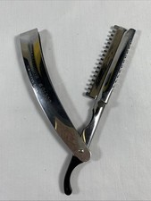 VTG Straight Razor Marianna #01302 Stainless Steel Folding Razor Blade