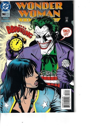 Wonder Woman 96 (2nd Series) Joker VF- 1995 Glossy