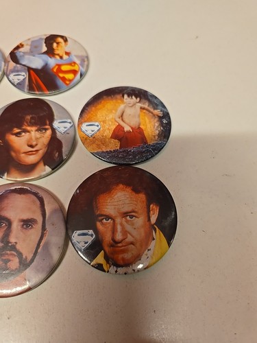 Vintage Superman Button PIn Badge Bundle - Bild 8 von 9