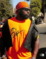 Malcolm-Jamal Warner "Sticky" Signed Sons of Anarchy Photo 11x14 Beckett