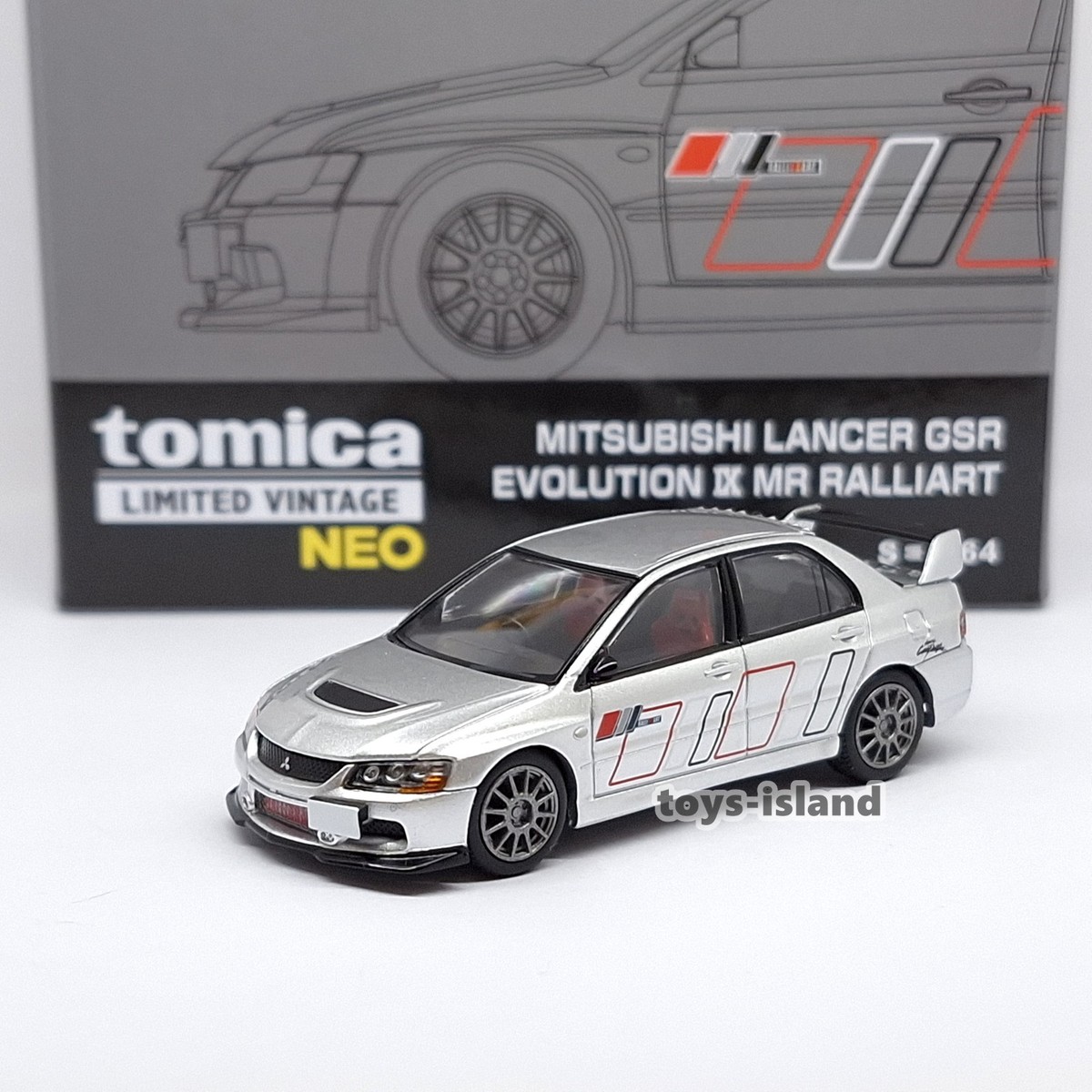 TOMICA LIMITED VINTAGE DIECAST EXPO MITSUBISHI LANCER GSR