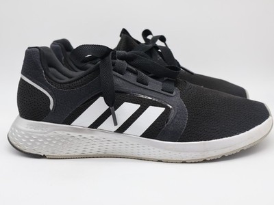 Adidas Women's Edge Lux 5  Black, White, & Silver Running Shoe Size 8.5M GX0588