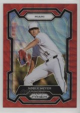 2024 Panini Prizm Ruby Wave Prizm Noble Meyer #187 11b4
