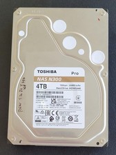 Toshiba Pro 4TB NAS N300 Hard Drive HDWG440 N...