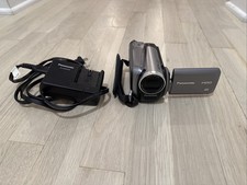 Panasonic SDR-H40 Camcorder w/ Charger, Cables, Case, NOT TESTED
