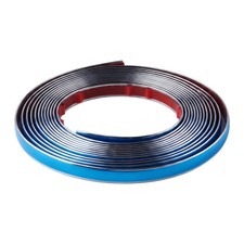 12 Inch Wide Silver Chrome Tape For Cars 16.4ft Scratchproof Glossy Automoti...