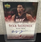 Upper Deck 2007-08 Star Signings Autograph Wayne Simien Miami Heat #SS-WS