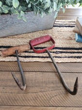 Lot Of 2 Vintage Hay Bale Hooks
