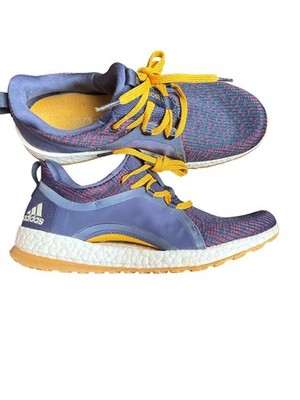 Adidas PureBoost X Element Women's Running Shoes Size 8 Blue/Pink/Yellow BY2690