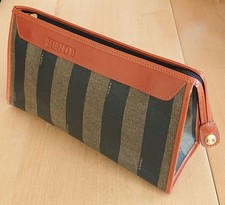 Borsa pochette FENDI Pecan vintage oggetto usato da donna spedizione gratuita...