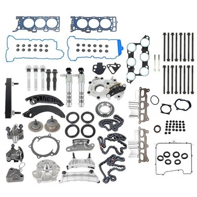Timing Chain Head Gasket Set Fit 3.6L Chevrolet Tranverse Buick Enclave GM 09-16