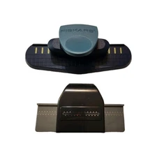 Fiskars Border Edge Punch Continuous & EK Success Lines Dots Scrapbook Paper