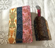 Tigerlily Passport Case & Luggage Tag, Excellent condition, almost new!