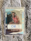 OG ANUNOBY 2017-18 Donruss Optic Rated Rookie On Card Auto #178 RC Knicks