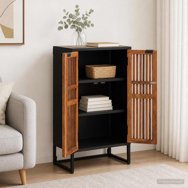 Highboard 53 X 30 X 95 Cm Highboard Zimmeraufbewahrung Schrank vidaXL-image