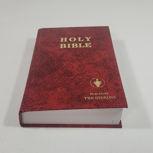 Holy Bible 1985 Placed Gideons International Hardcover King James Version KJV - Picture 2 of 10