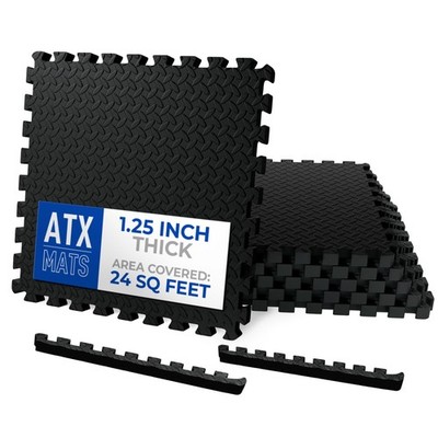 Gym Flooring Mat EVA Interlocking 1.25 Inch
