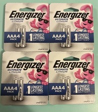 Energizer Ultimate Lithium AAA Batteries Pack of 16 (4X4) Exp 12/2050
