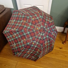 Vintage 1995 Loonie Tunes Daffy Duck Golf Umbrella Warner Bros