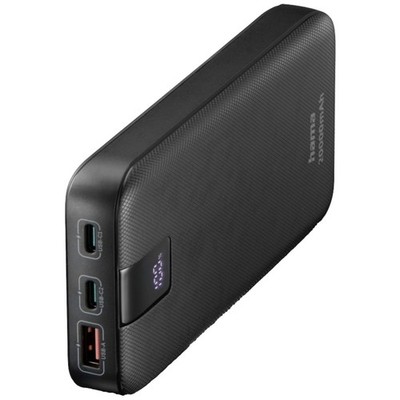 Hama  Powerbank 20000 mAh USB PD 3.0, Quick Charge 3.0 LiPo  Anthrazit