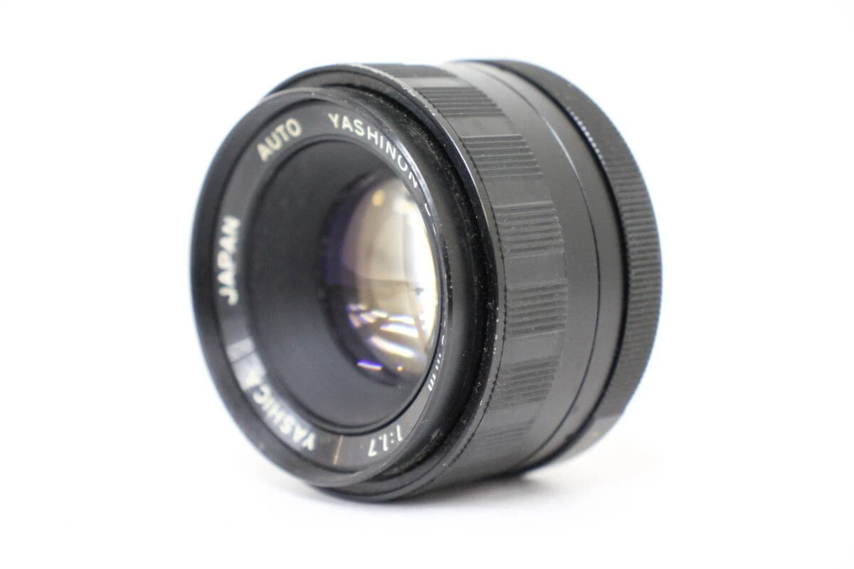 Yashica Camera Lenses 50mm Focal f/1.7 Maximum Aperture for sale