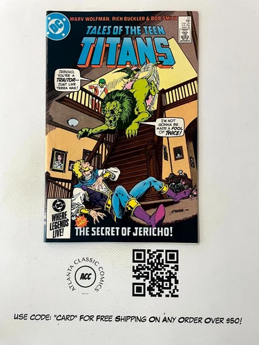 Tales Of The Teen Titans # 51 NM DC Comic Book Batman Robin Flash Raven 1 J892