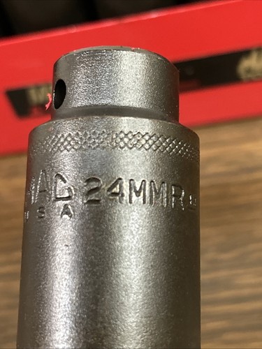 Mac Tools 16-PC. 1/2" Drive Metric Deep Impact Socket Set - 6-PT. SVDPM166TR - Picture 19 of 24