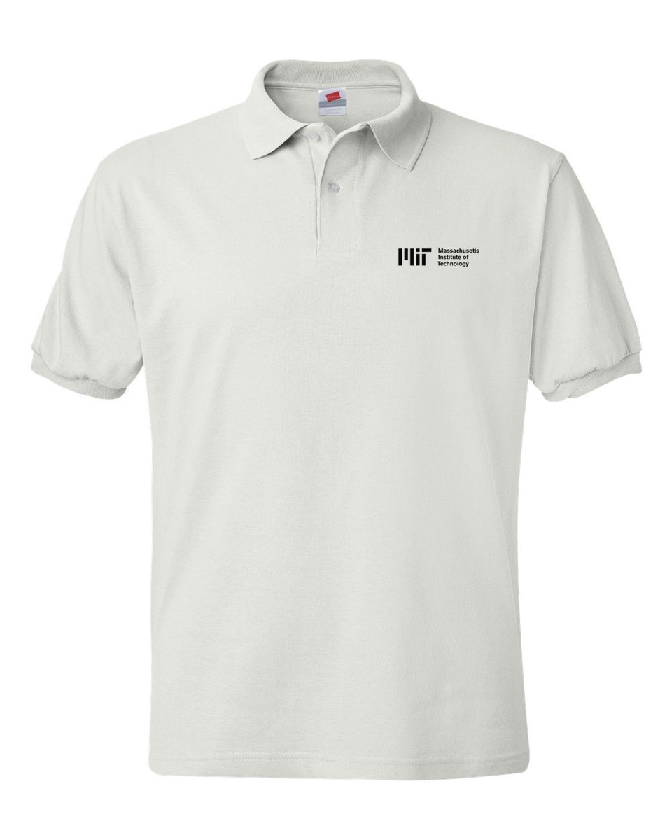 MIT Logo Polo-shirt UNIVERSITY Tee SCIENCE MATH GEEK 80's MIT Logo Polo-shirt UNIVERSITY Tee SCIENCE MATH GEEK 80's