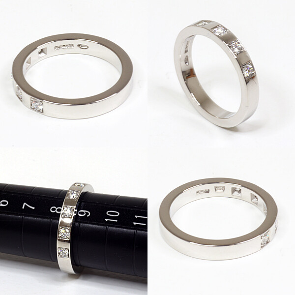 BVLGARI marry me Ring Diamond Platinum Pt950 US:#4.5～4.75