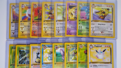 ポケモンカード英語1st edition ジャングルコンプリートセット ポケモンカード英語1st edition ジャングルコンプリートセット