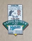 Florida Marlins Kevin Brown NO-HITTER 1997 vs Giants #0079/1000 Pin with Card — photo 1