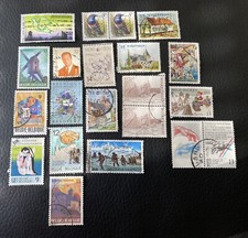 Lot de 20 timbres  anciens de Belgique années diverses - M20